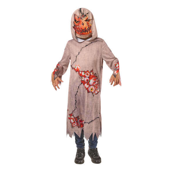 Bristol Novelty Kids Pumpkin Goblin Costume (7-8 Years)