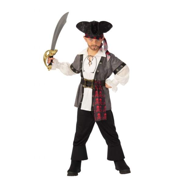 Bristol Novelty Kids Pirate Costume (11 Years)