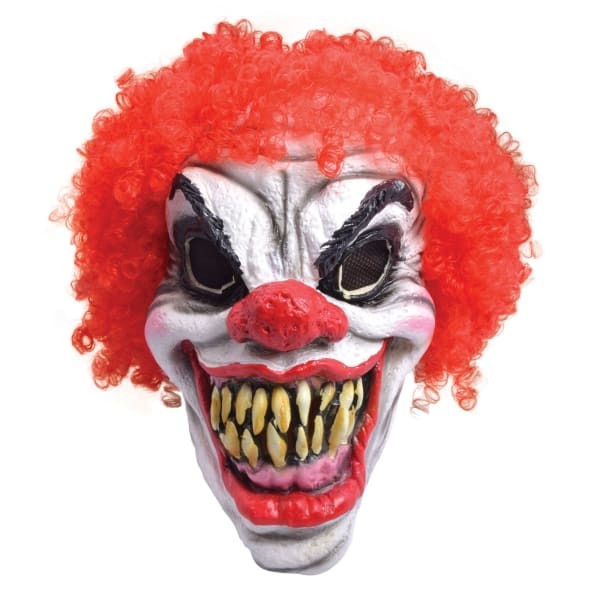 Bristol Novelty Unisex Halloween Clown Mask