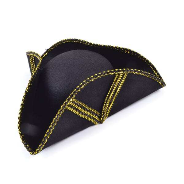 Bristol Novelty Adults Pattern Tricorn Hat