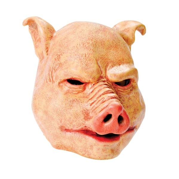 Bristol Novelty Unisex Horror Pig Latex Head Mask