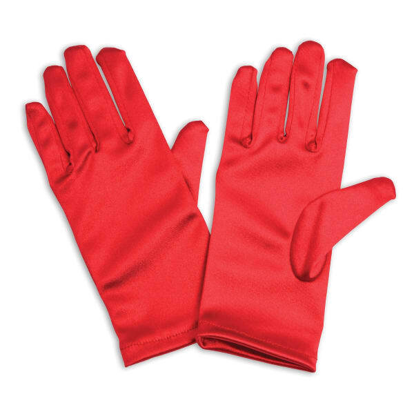 Bristol Novelty Kids Satin Feel Gloves (1 Pair)