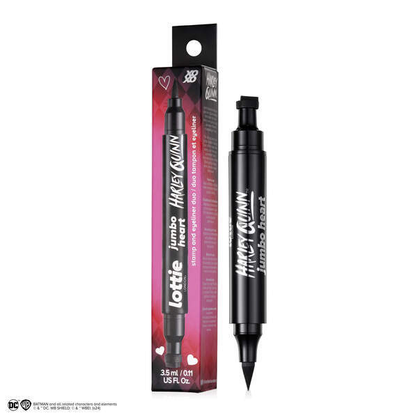 Lottie London x Harley Quinn Jumbo Heart Stamp Liner