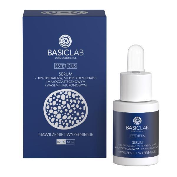 BasicLab Serum with Trehalose 10% and 5% Peptide 15ml