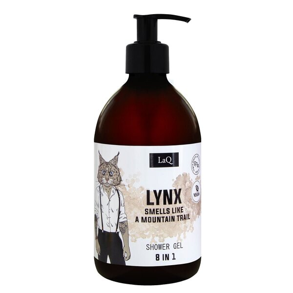 LaQ Shower gel 8in1 - LYNX 500ml