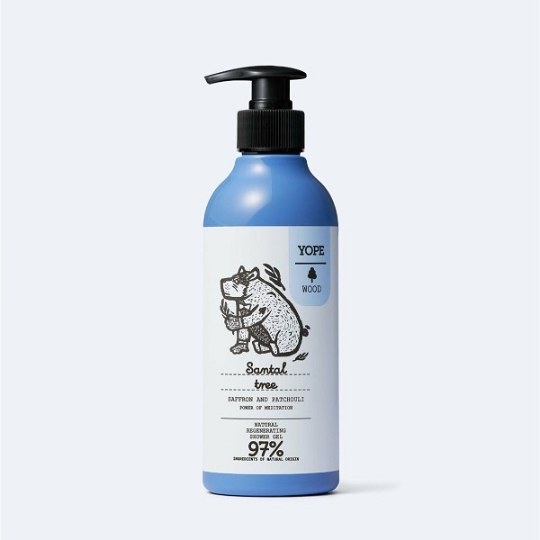 Yope Sandal tree, Saffron and Patchouli Shower Gel 400ml