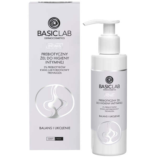 BasicLab Prebiotic Intimate Hygiene Gel 200ml