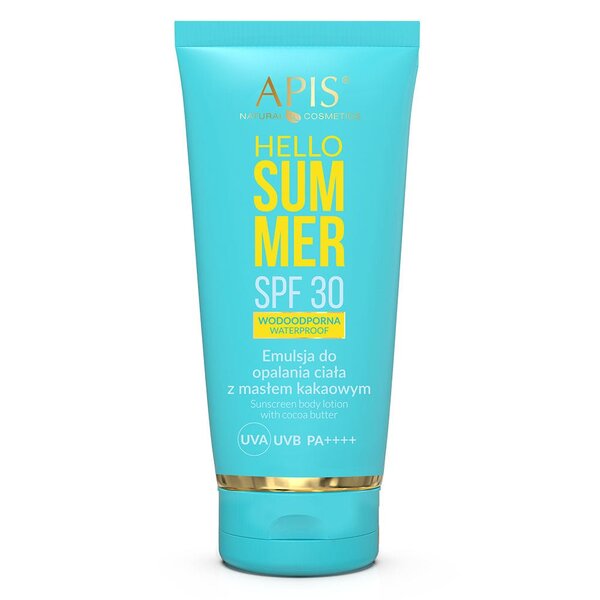 APIS Sunscreen Body Lotion with cocoa butter SPF30 200ml