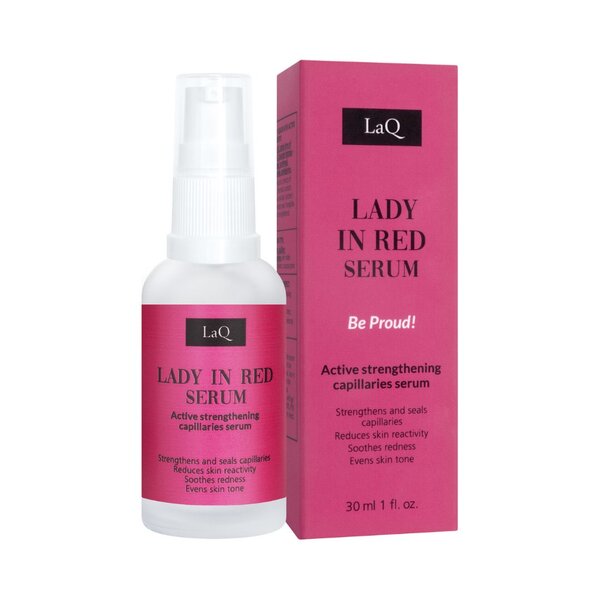 LaQ LADY IN RED Strengthening capillaries Serum Nº4 30ml