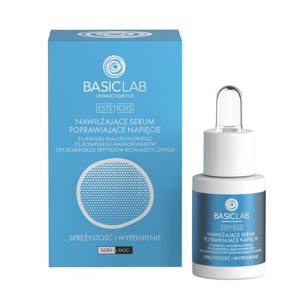 BasicLab Moisturizing Serum Improving Tightness 15ml