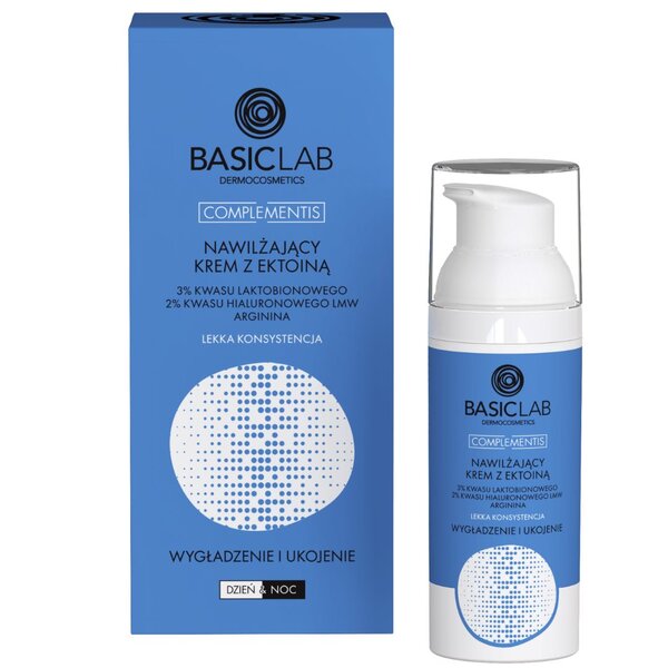 BasicLab Light Moisturizing Cream with Ectoin 50ml