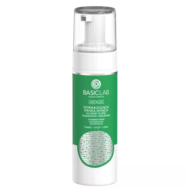 BasicLab Cleansing Foam for oily, acne-prone skin 150ml