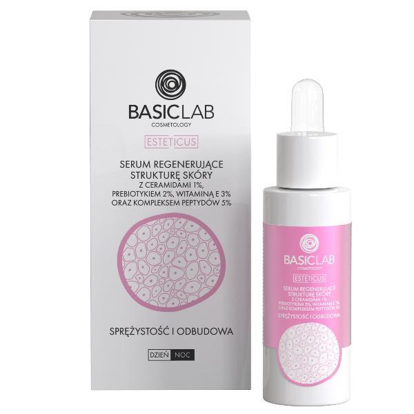 BasicLab Serum with 1% Ceramides and 5% Peptide Complex 30ml