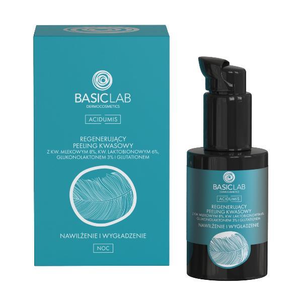 BasicLab Regenerating peeling 8% lactic acid 30ml