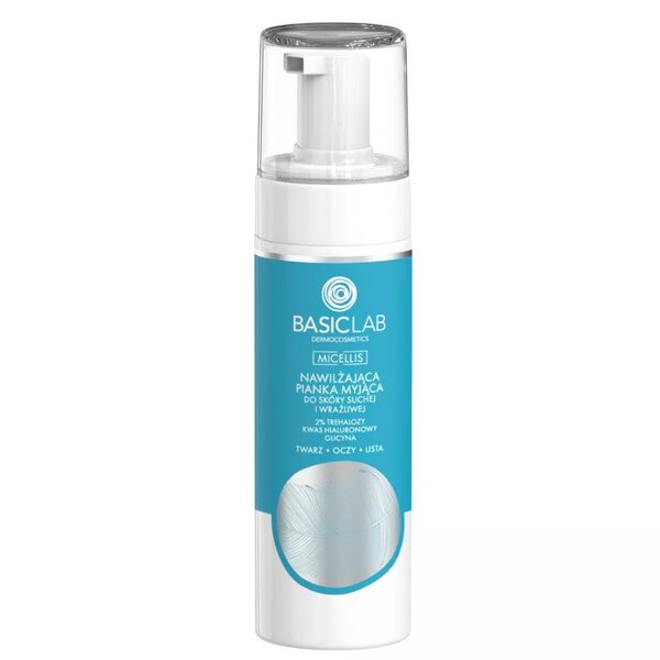 BasicLab Cleansing Foam for dry and sensitive skin 150ml