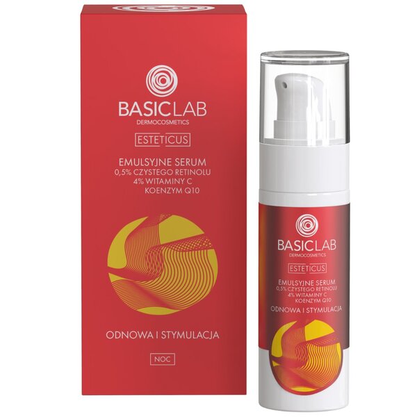 BasicLab Emulsion Serum with 0.5% pure retinol 30ml