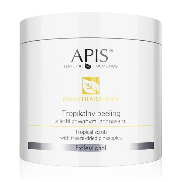 APIS Pina Colada Scrub with freeze-dried pineapples 650g