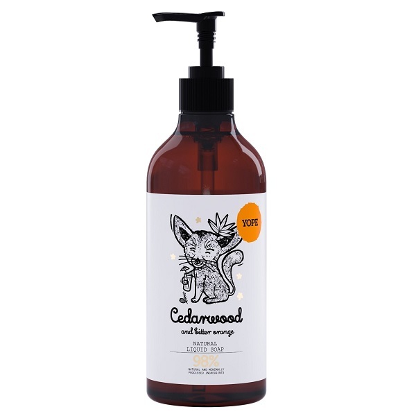 Yope Cedarwood and Bitter orange Hand Soap 500ml