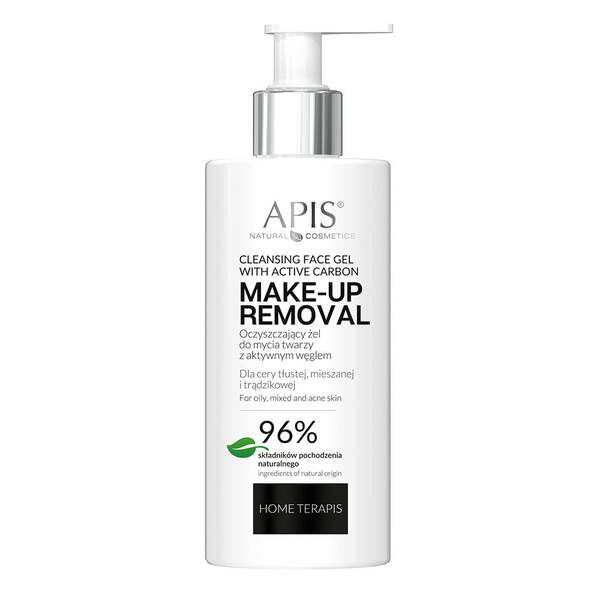 APIS Home Terapis Cleansing Gel with Active Carbon 300ml