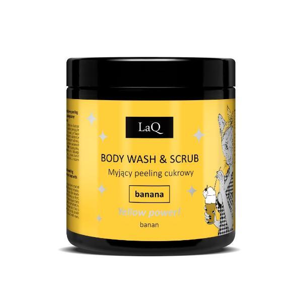 LaQ Body Wash&Scrub Peeling - Banana 200ml