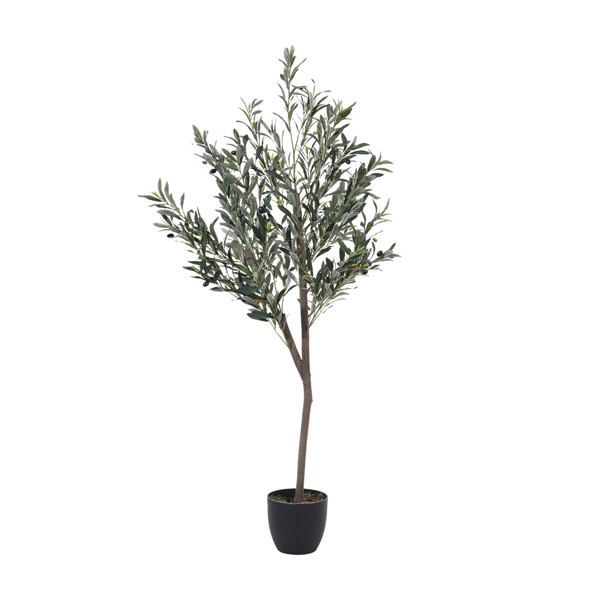 Livingandhome Artificial Olive Tree Decorative Plant 155cm