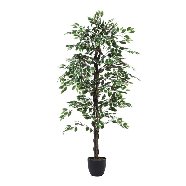 Livingandhome Artificial Ficus Tree Decorative Plant 180cm