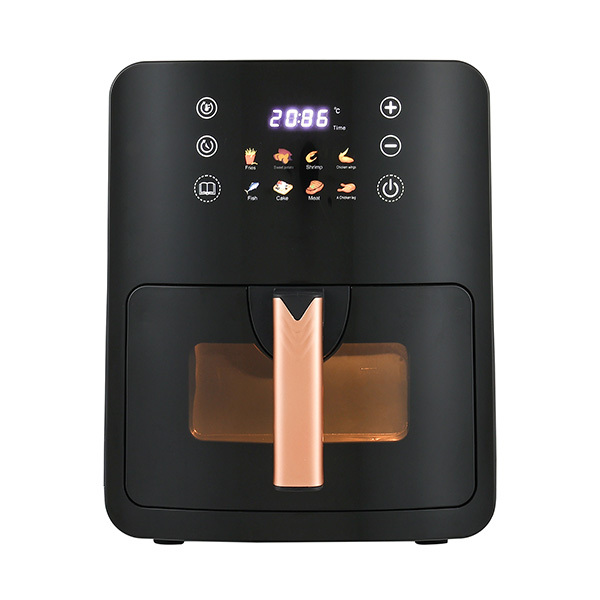 Livingandhome 5L Black Digital Air Fryer