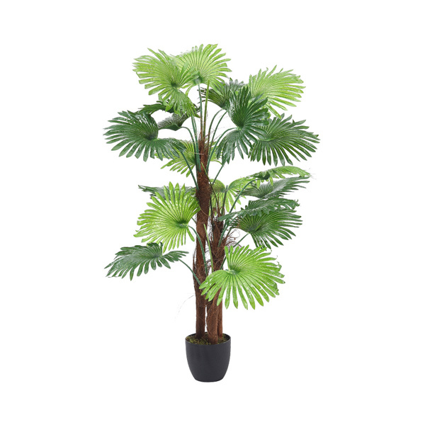 Livingandhome Artificial Palm Tree in Pot for Decoration