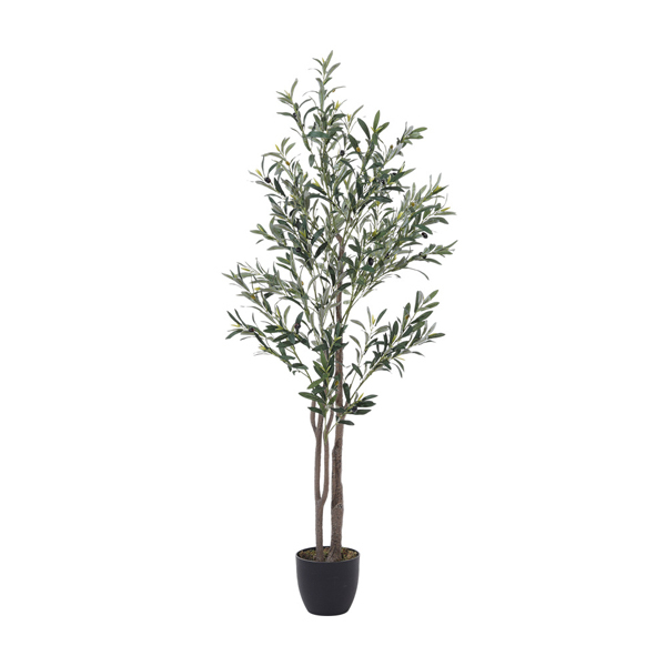 Livingandhome Artificial Olive Tree Decorative Plant 165cm