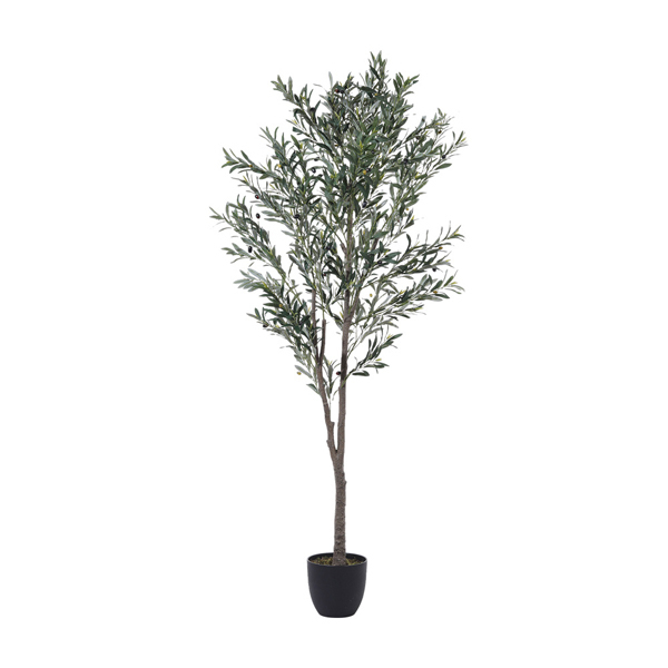 Livingandhome Artificial Olive Tree Decorative Plant 210cm