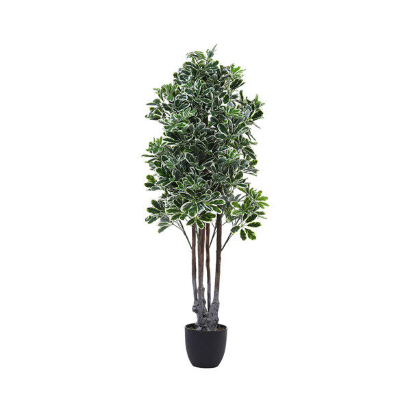 Livingandhome Artificial Schefflera Arboricola Tree in Pot