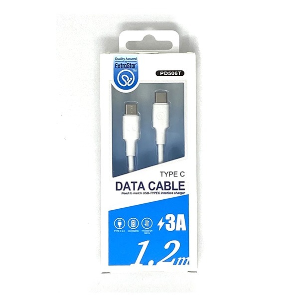 Livingandhome Type C to Type C Data Cable, 1.2M