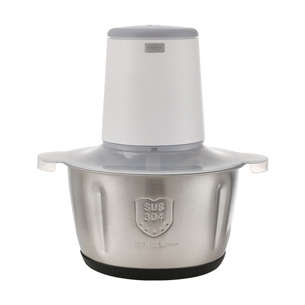 Electric Wireless 2L Stainless Steel Kitchen Meat Mincer