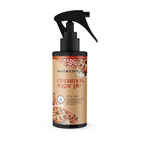 Sassy Scents Cinnamon Sugar Pie Room Spray 150ml