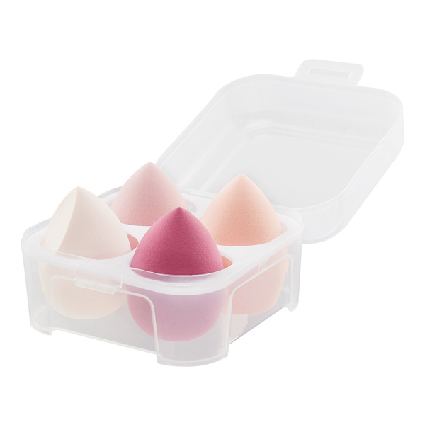 Livingandhome Makeup Sponge for Dry and Wet Dual-use Pink