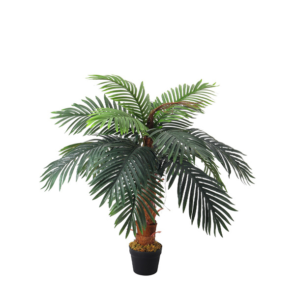 Livingandhome Artificial Potted Plant Palm Tree