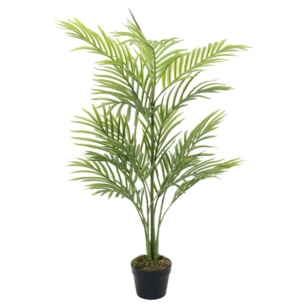 Livingandhome Artificial Potted Palm Tree 110cm