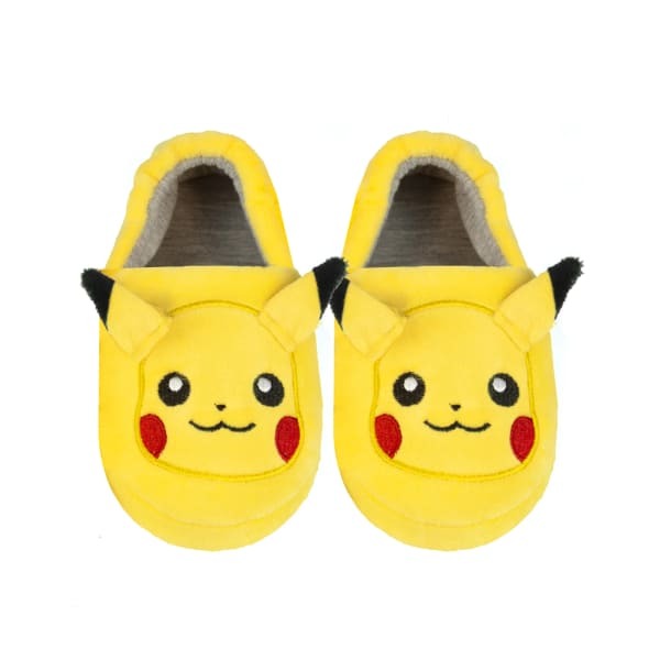 Pokemon Kids Pikachu 3D Face Character Slippers (2)