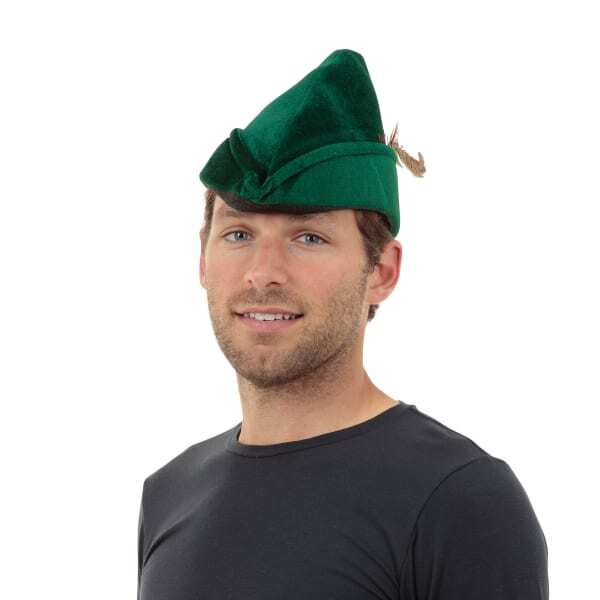 Bristol Novelty Adults Robin Hood Soft Felt Hat