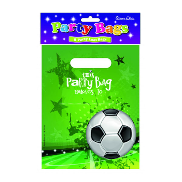 Simon Elvin Football Party Bags (Pack of 8)