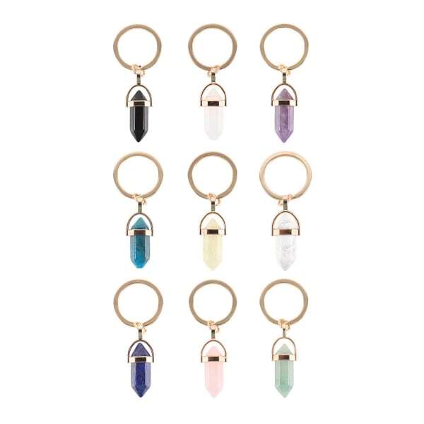 Something Different Crystal Keyring (Pack of 9)