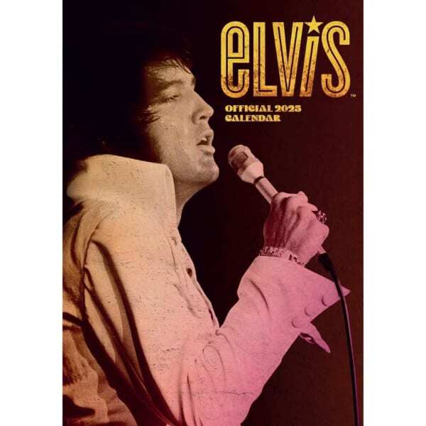 Elvis Presley 2025 A3 Wall Calendar (42cm x 30cm)