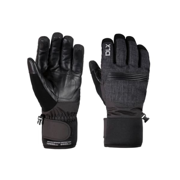 Trespass Adult Sidney Leather Palm Snow Sports Gloves (M)