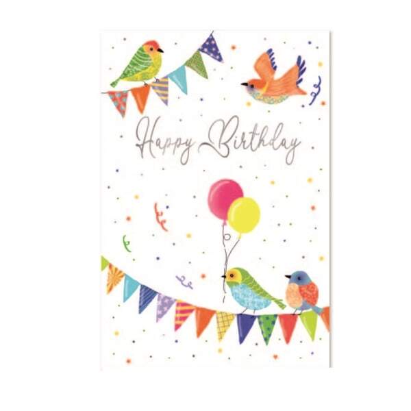 Simon Elvin Happy Birthday Card (Pack of 6)