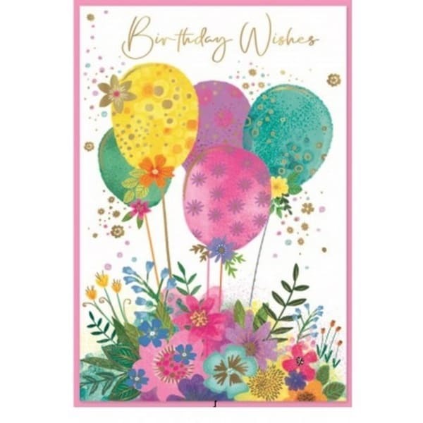 Simon Elvin Traditional Birthday Card (Pack of 6)