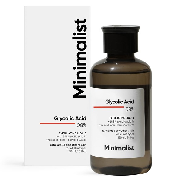 Minimalist Glycolic Acid 08% Exfoliating Liquid 150ml