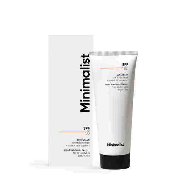 Minimalist SPF 50 Sunscreen 50g