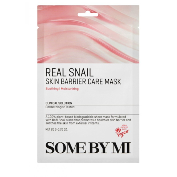 SOME BY MI Real Snail Skin Barrier Care Sheet Mask 20g