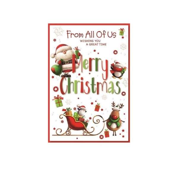 Simon Elvin From All Of Us Christmas Card (Pack of 6)