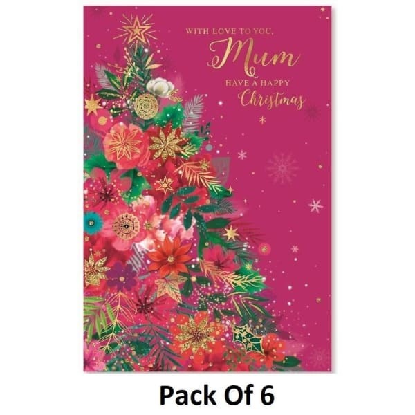 Simon Elvin Mum Traditional Christmas Card (Pack of 6)